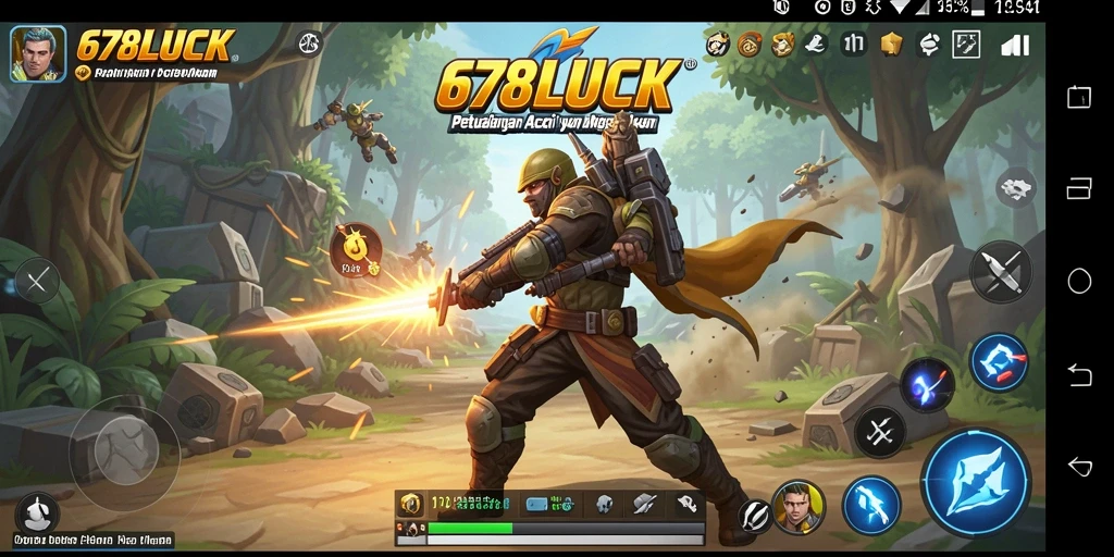 Tangkapan layar dari gameplay seru di 678LUCK.