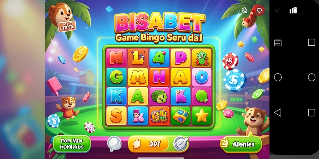 Tampilan gameplay BISABET yang menarik dengan variasi bingo.