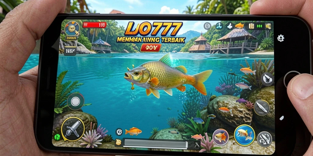 Tangkapan ikan yang spektakuler dalam gameplay LJO777.