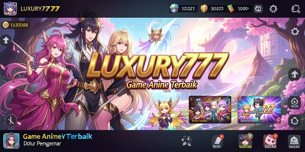 Tampilan menarik dari gameplay LUXURY777 yang penuh warna.