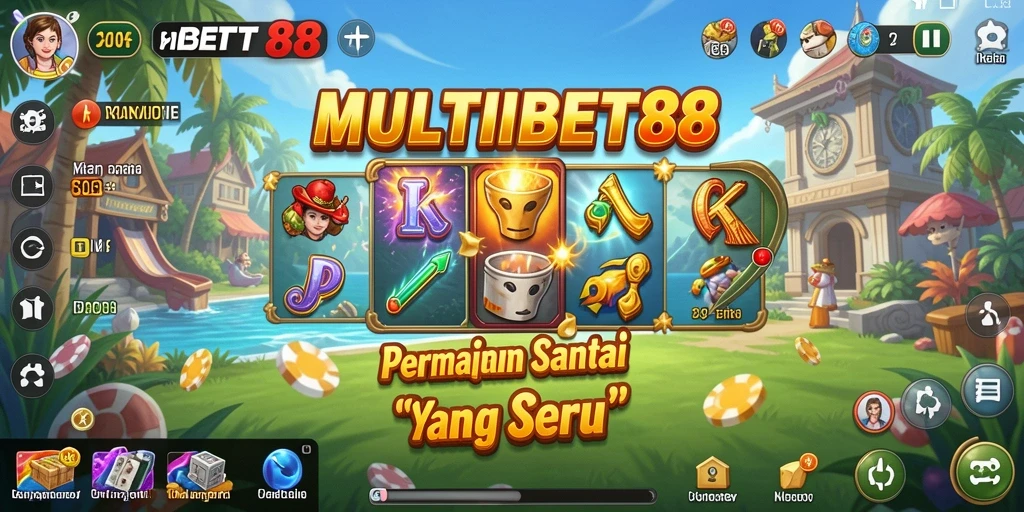 Tampilan gameplay santai dari aplikasi MULTIBET88 yang menarik dan interaktif.