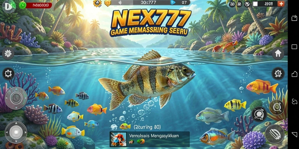 Tangkapan ikan yang menakjubkan dalam gameplay NEX777.