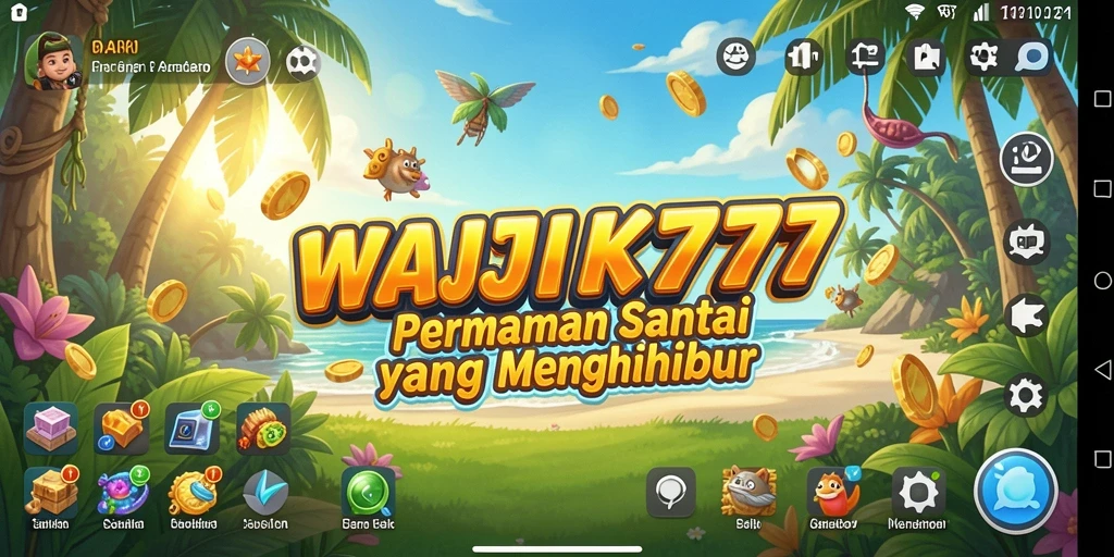 Tangkapan layar gameplay WAJIK777 yang penuh warna dan menarik.
